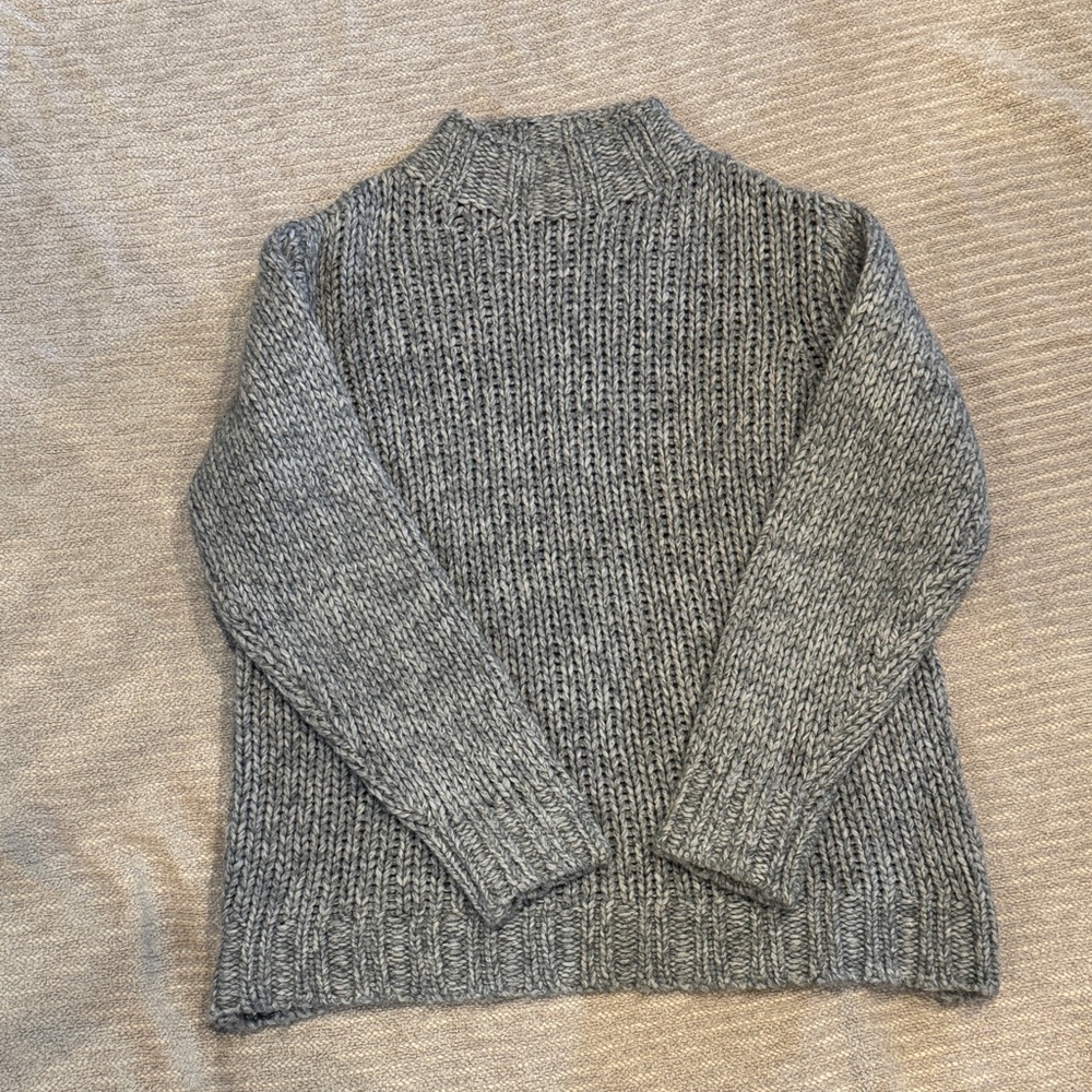 Jenni Kayne Charcoal Turtleneck Sweater